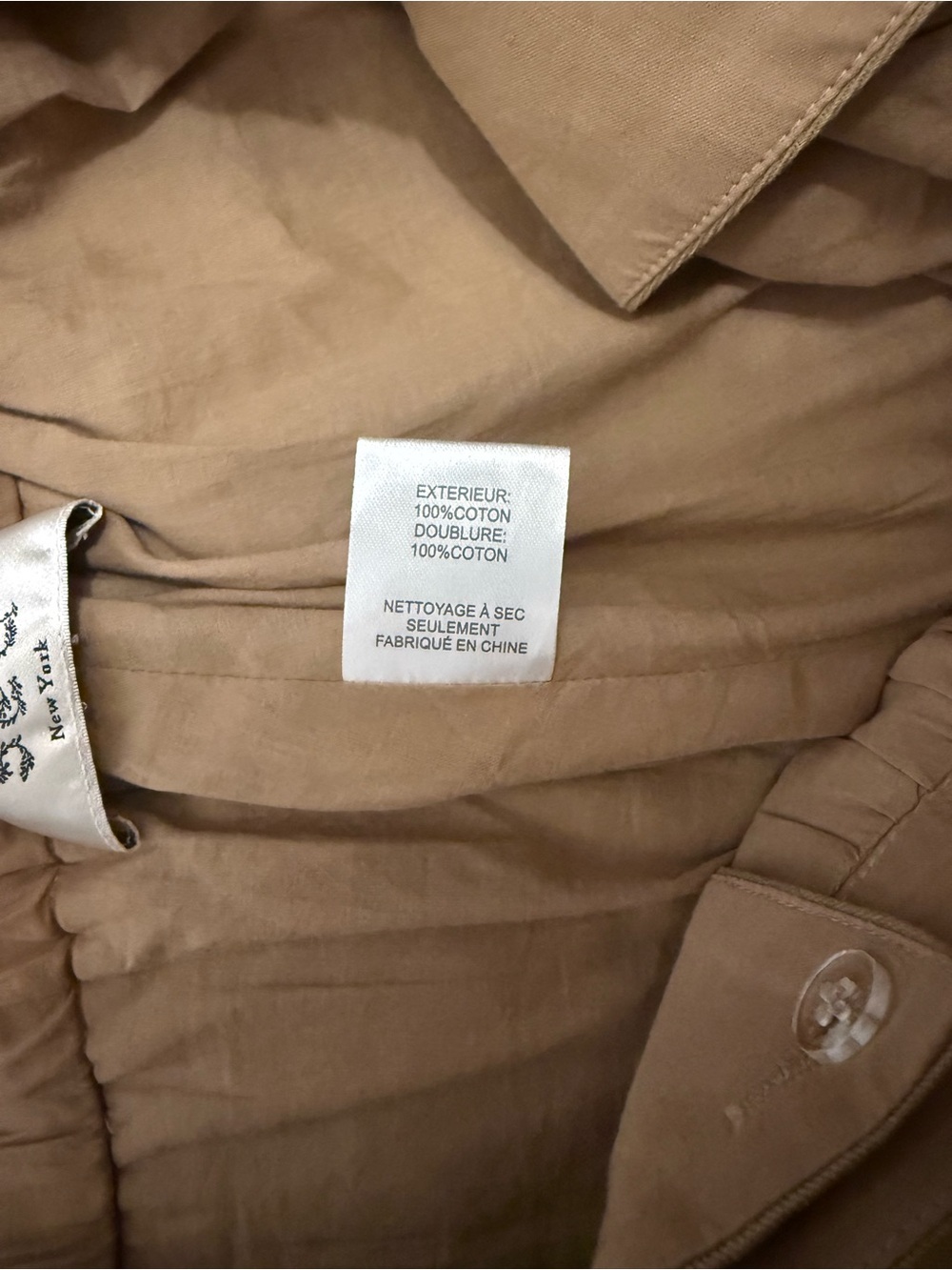 Sea New York Pearl-Button Balloon Shorts in Tan - Picture 5 of 5